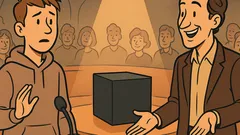 Witz: Wer sitzt im schwarzen Kasten?