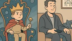 Witz: Als Chind Herr vom Universum