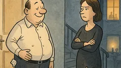 Witz: Wenn er abends immer satt heimkommt